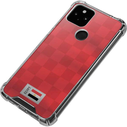 Egypt Soccer Flag Google Pixel 5a 5G Clear Case